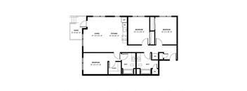 bedroom floor plan an in 2 bed 2 bath