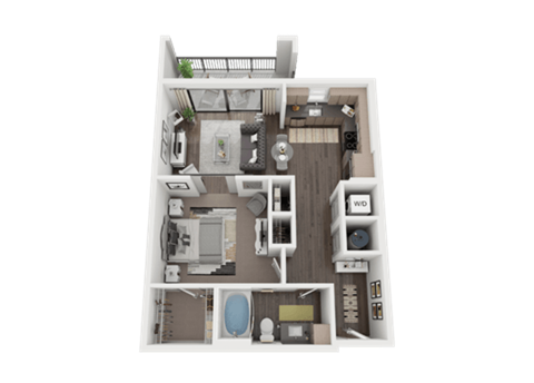 Avila - 1 BR 1 BATH, A1at AVILA Apartments, Oviedo, FL