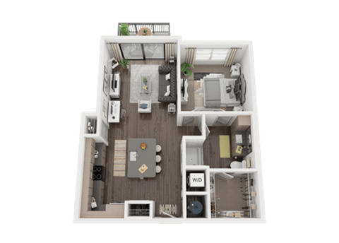 Avila - 1 BR 1 BATH, A3.1at AVILA Apartments, Oviedo, FL 32765