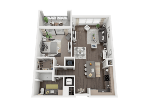 Avila - 1 BR 1 BATH, A5 at AVILA Apartments, Oviedo