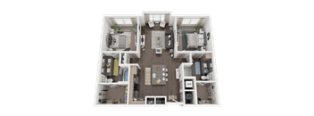 Avila - 2 BR 2 BATH, B1.2 at AVILA Apartments, Oviedo Florida