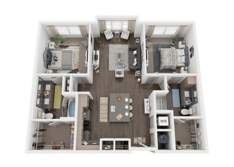 Avila - 2 BR 2 BATH, B1.2 at AVILA Apartments, Oviedo Florida