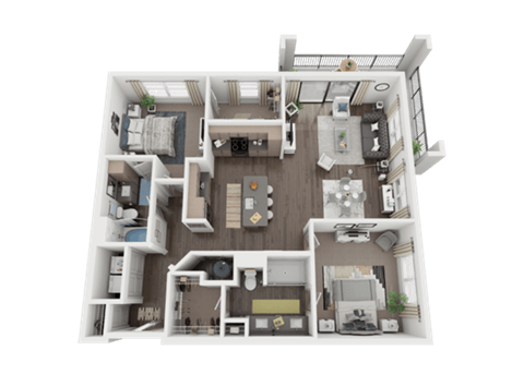 Avila - 2 BR 2 BATH, B3 at AVILA Apartments, Oviedo, FL 32765