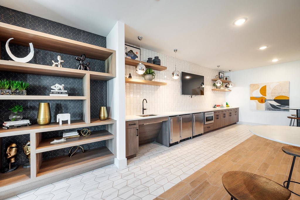 Community Kitchen at AVILA Apartments, Oviedo, FL