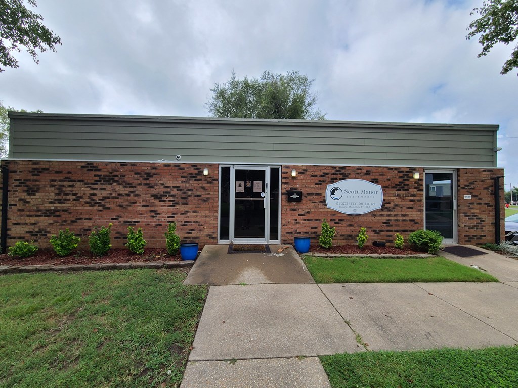 the front of our office building