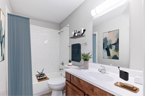 A Bathroom at Fair Oaks Apartments, Arkansas, 72204