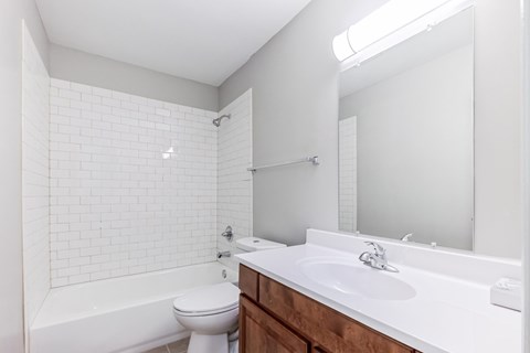 A Bathroom With Bathtub at Fair Oaks Apartments, Arkansas, 72204