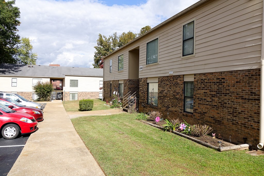our apartments offer a parking lot for your car
