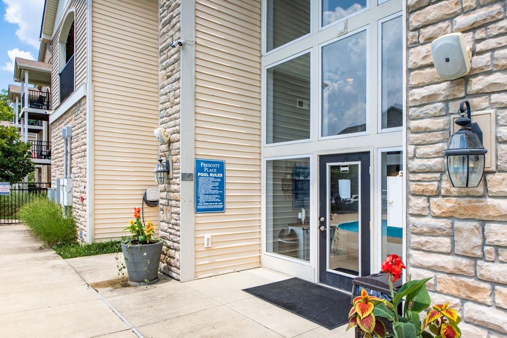 Apartment Entrance at Prescott Place, Columbus, OH, 43235