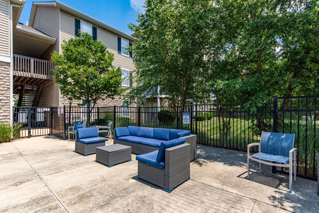 Outdoor Patio at Prescott Place, Ohio