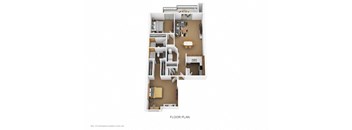 2 bed 2 bath floor plan G  at Wrights Point, Ft Wright, KY