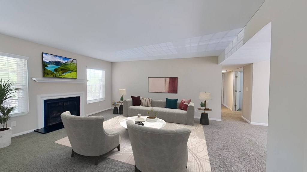 Living Room at Merrick Place, Lexington, 40502