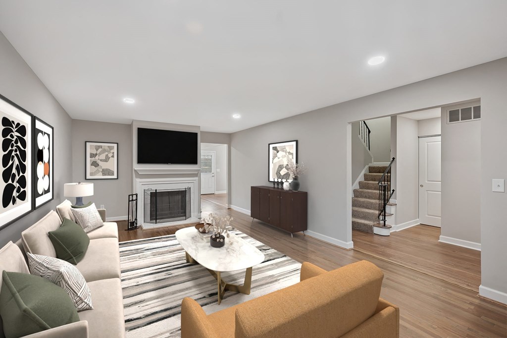 Lounge With TV at Indian Creek Apartments*, Ohio, 45236