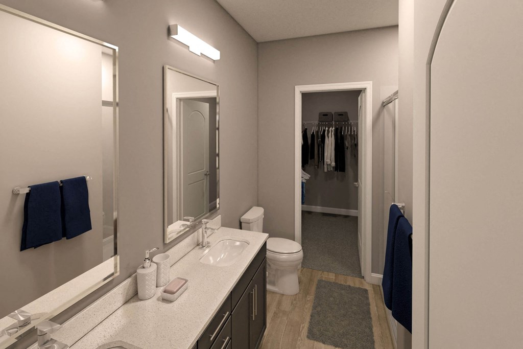 Bathroom at Adelphi Quarter, Columbus, 43203