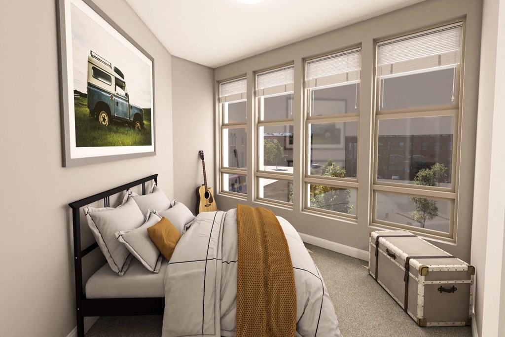 Gorgeous Bedroom at Adelphi Quarter, Columbus, Ohio