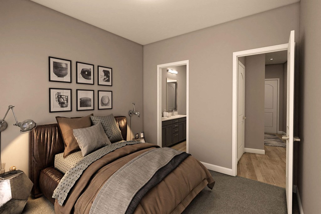 Large Bedroom at Adelphi Quarter, Ohio