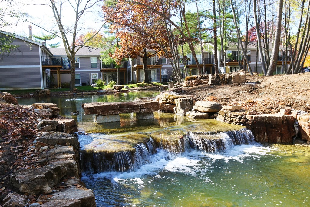 Outdoors at Harpers Point Apartments, Cincinnati, Ohio