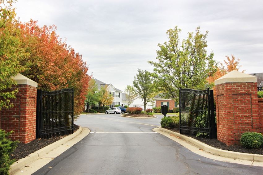 Gated Entry. Welcome! at Bishops Gate, Cincinnati, Ohio - Photo Gallery 1