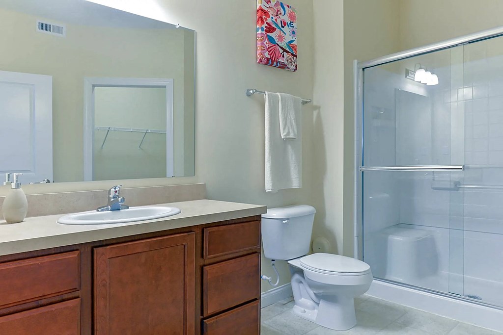 Luxurious Bathroom at Grove City Summit, Grove City, Ohio