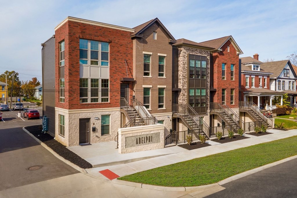Building Exterior at Adelphi Quarter, Columbus, OH