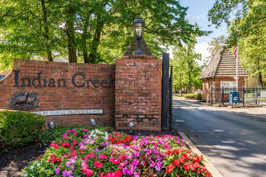 Property Signage at Indian Creek Apartments, Cincinnati, OH, 45236