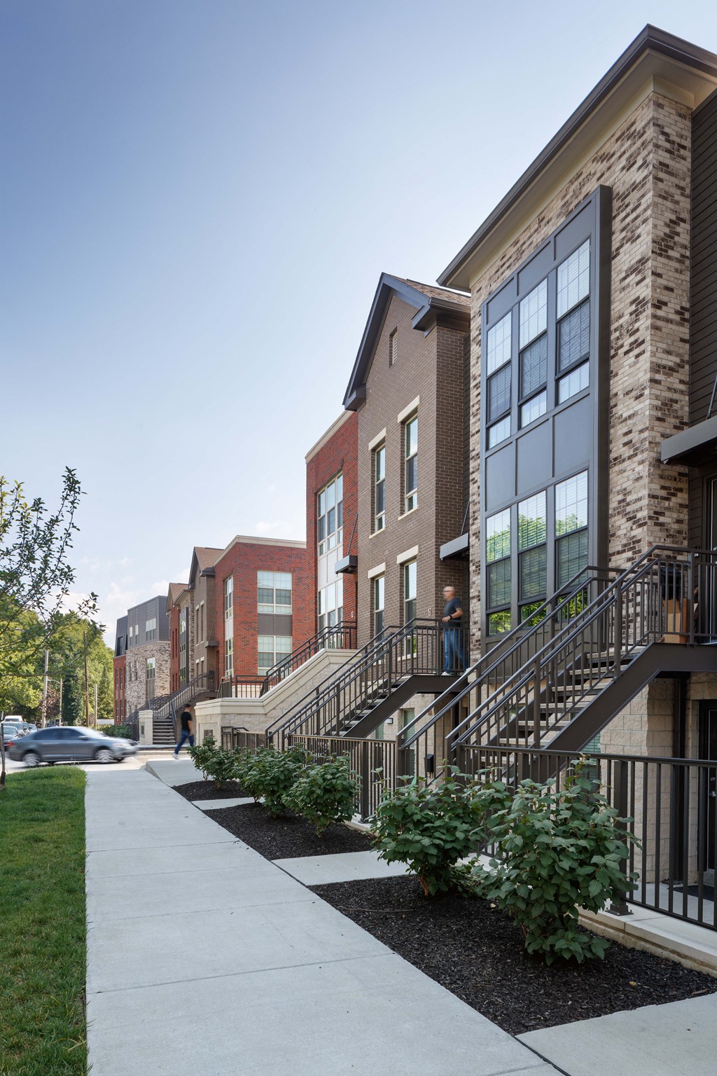 Exterior Porch at Adelphi Quarter, Ohio