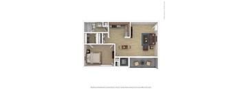 bedroom floor plan an in 2d