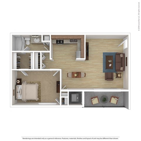 bedroom floor plan an in 2d