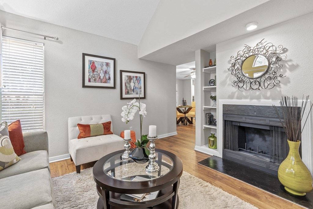 Modern Living Room at Regency Place, Raleigh, 27606