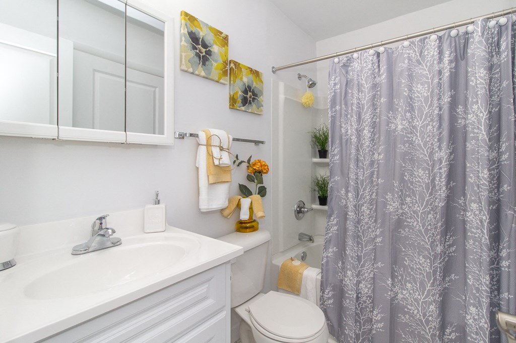 Vanity Lights at Timber Glen Apartments, Batavia