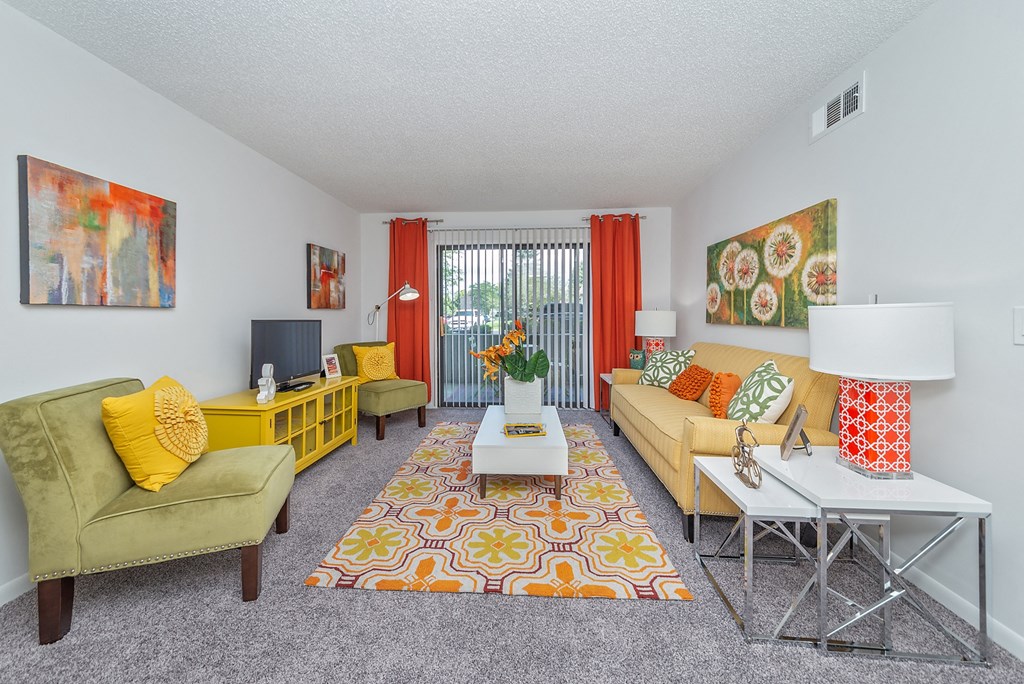 Modern Living Room at Honey Creek, Greenwood, IN