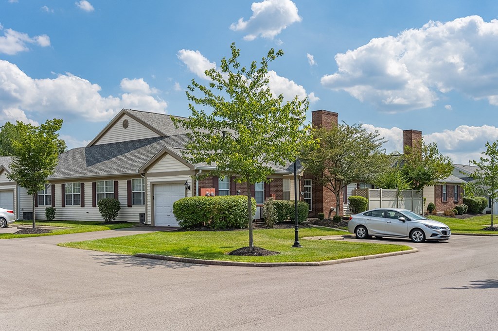 a house with a car parked in front of it at Bishops Gate, Cincinnati, 45249