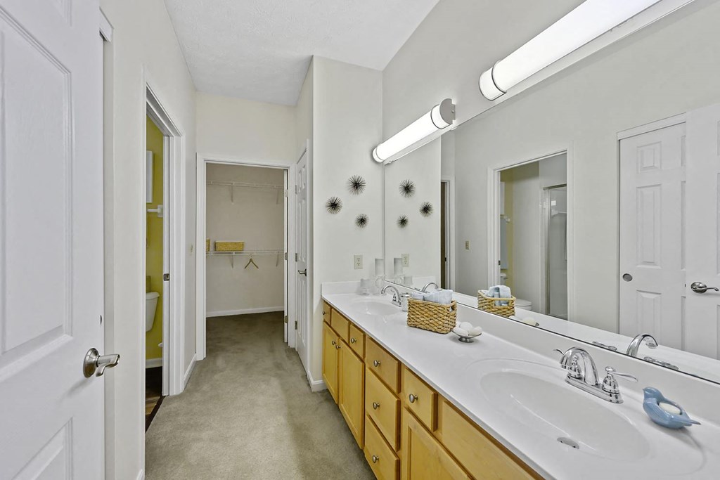 Bathroom with sink at Bishops Gate, Cincinnati, Ohio
