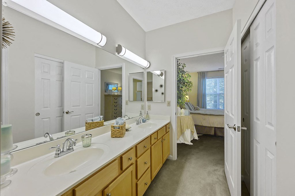 Bathroom sink at Bishops Gate, Cincinnati, OH