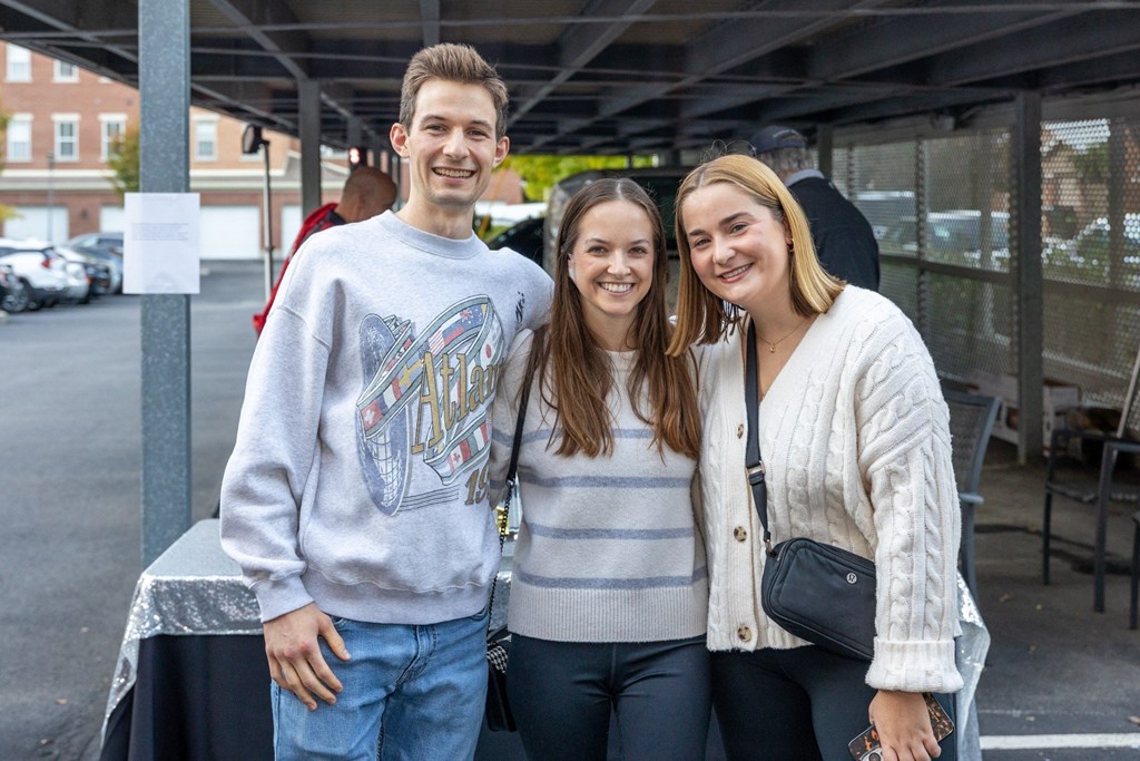 a group of people posing for a picture