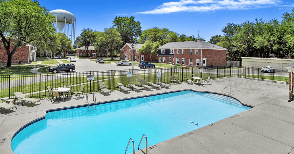 our apartments offer a swimming pool