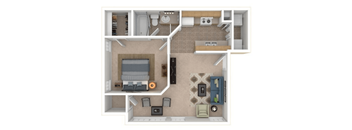 a floor plan image of the legacy at walnut creek apartments in austin, tx at Spring Creek, Columbus Ohio