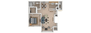 a floor plan image of the wellington at chenal apartments in little rock, ar at Spring Creek, Columbus