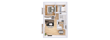 Renovated 2 Bed 1 Bath Flat