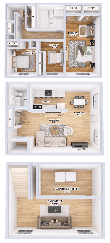 5943 Walnut Circle E-18 1-3 Beds Apartment, Townhouse, Multi-Family, Toledo for Rent - Photo Gallery 27