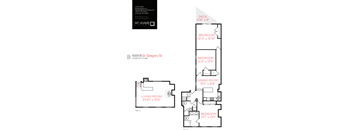 a floor plan of a bedroom apartment