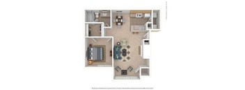 1 bed 1 bath A at The Berryessa Apartments, Ohio, 98104