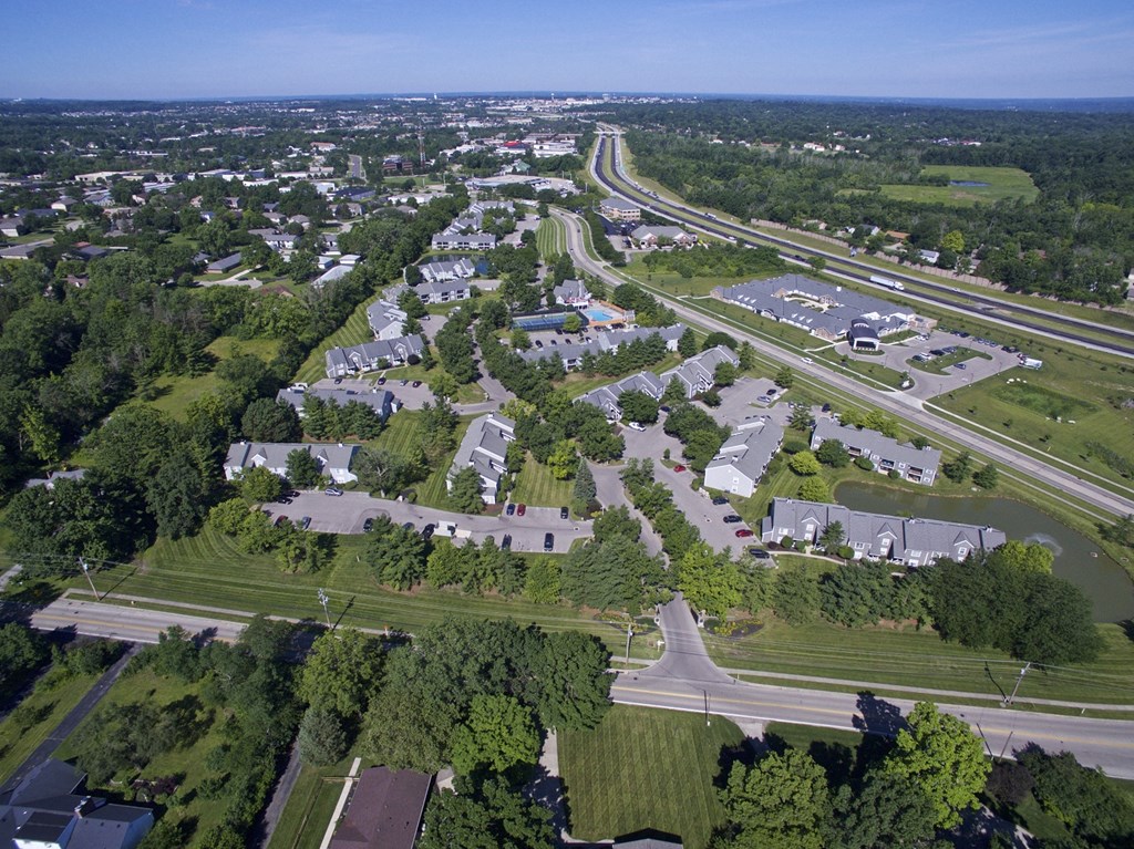 Aerial view at Normandy Club, Centerville, Ohio