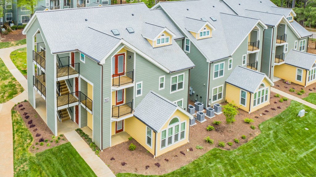 Aerial Property View at Regency Place, Raleigh, North Carolina