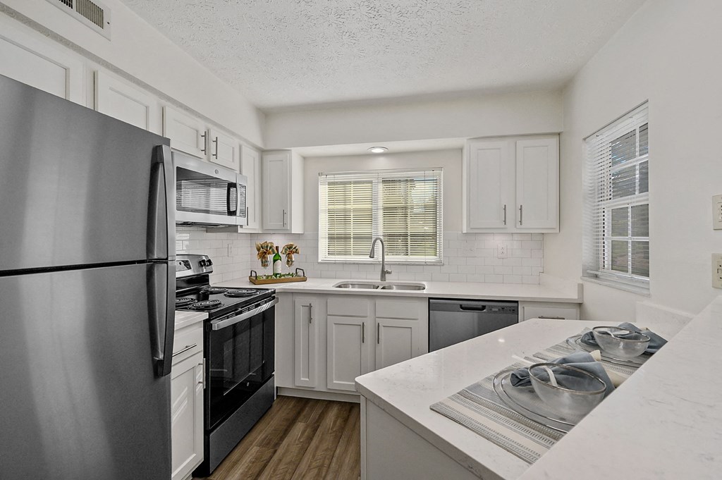 Double Stainless Steel Sink at Enclave, Beavercreek, Ohio