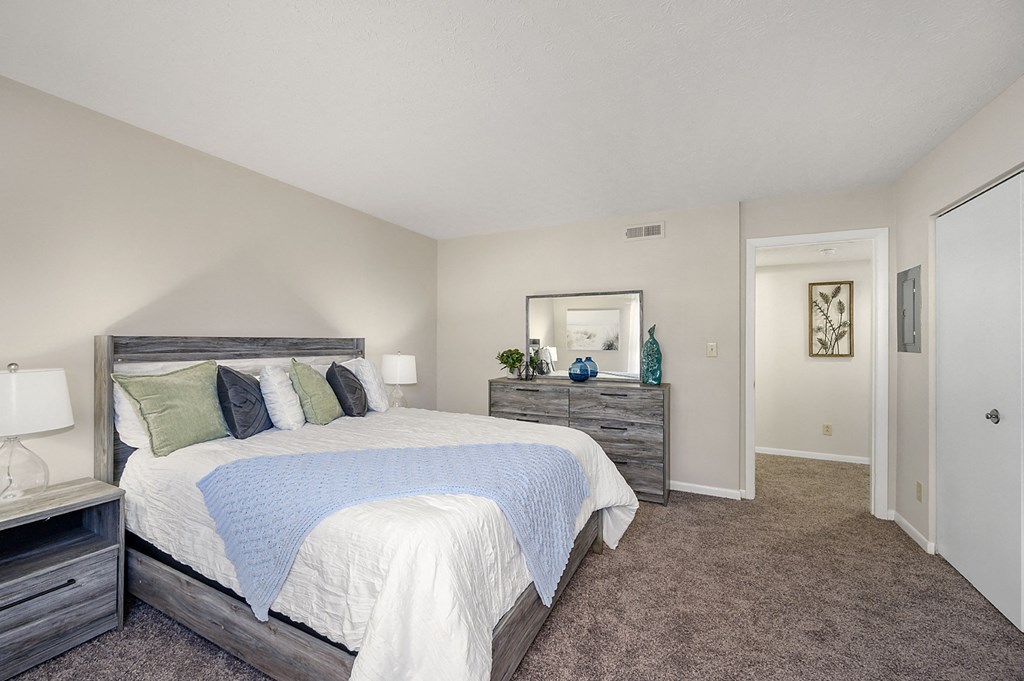 Carpeted Bedroom Carpeted Bedroom at Enclave, Ohio, 45431