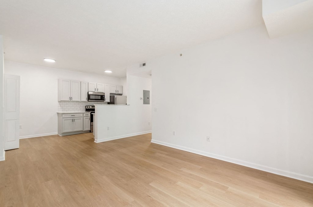 Unfurnished Living Area at Prescott Place, Columbus, 43235