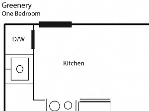 The Greenery - One Bedroom