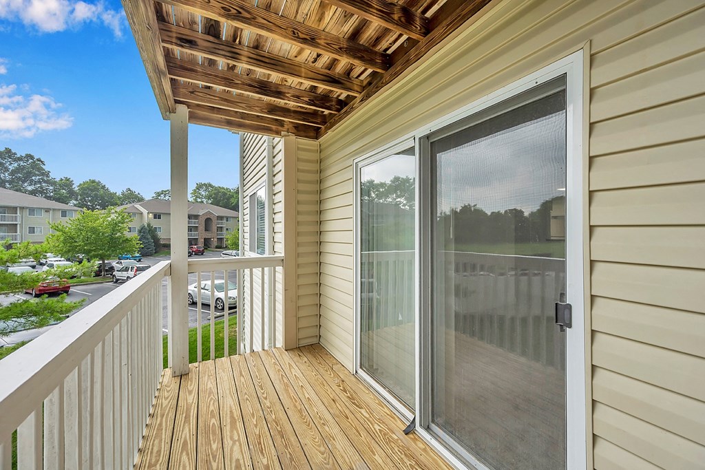 Oversized Private Patios & Balconies at Honey Creek, Greenwood