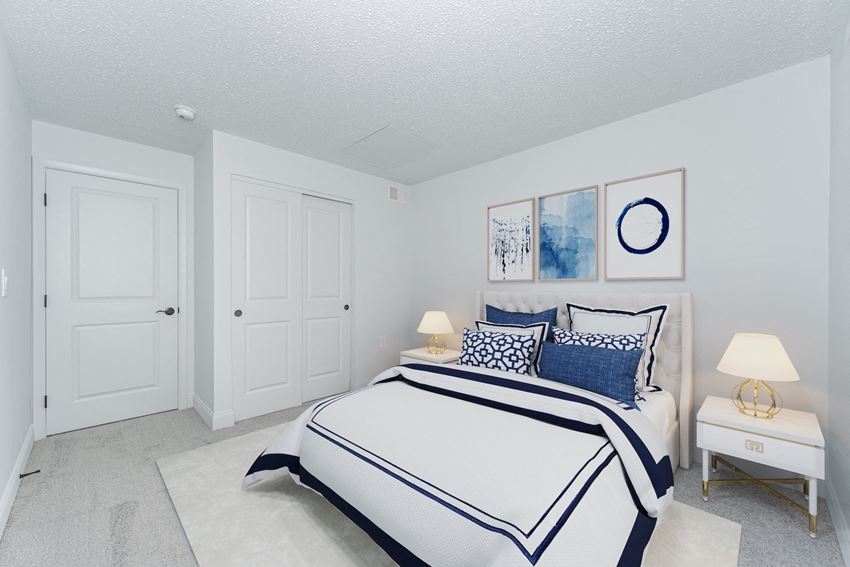 Bedroom With Closets Bedroom With Closets at Honey Creek, Greenwood, Indiana